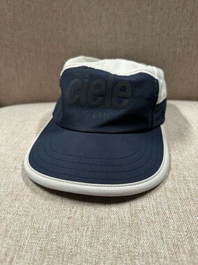 Ciele Athletics GoCap SC Running Hat 58cm Navy Cream Lightweight Unisex
